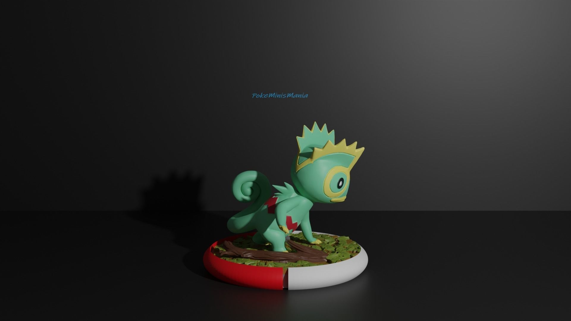 Kecleon pokemon 3D print model 3D print model_3