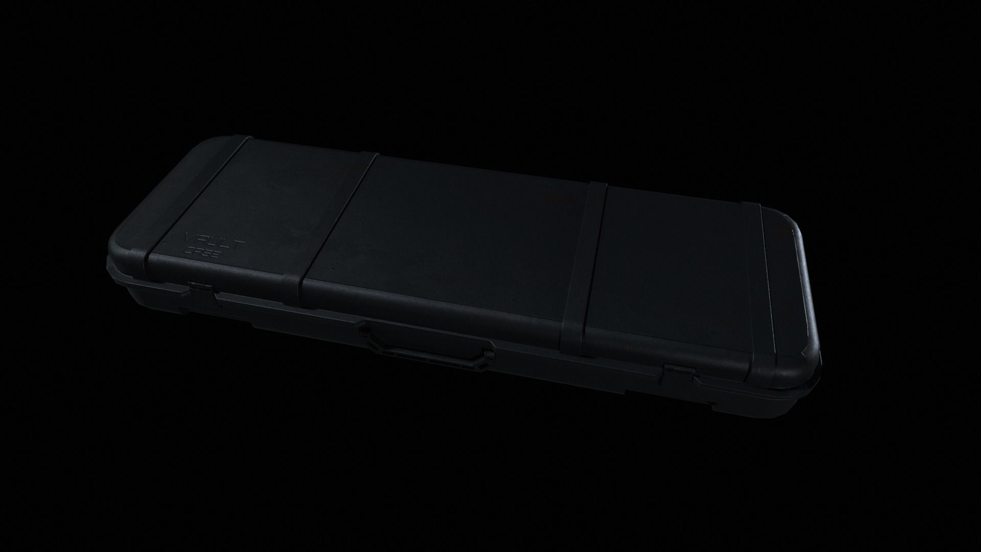 Vault Case - Game Prop Low-poly 3D model_5