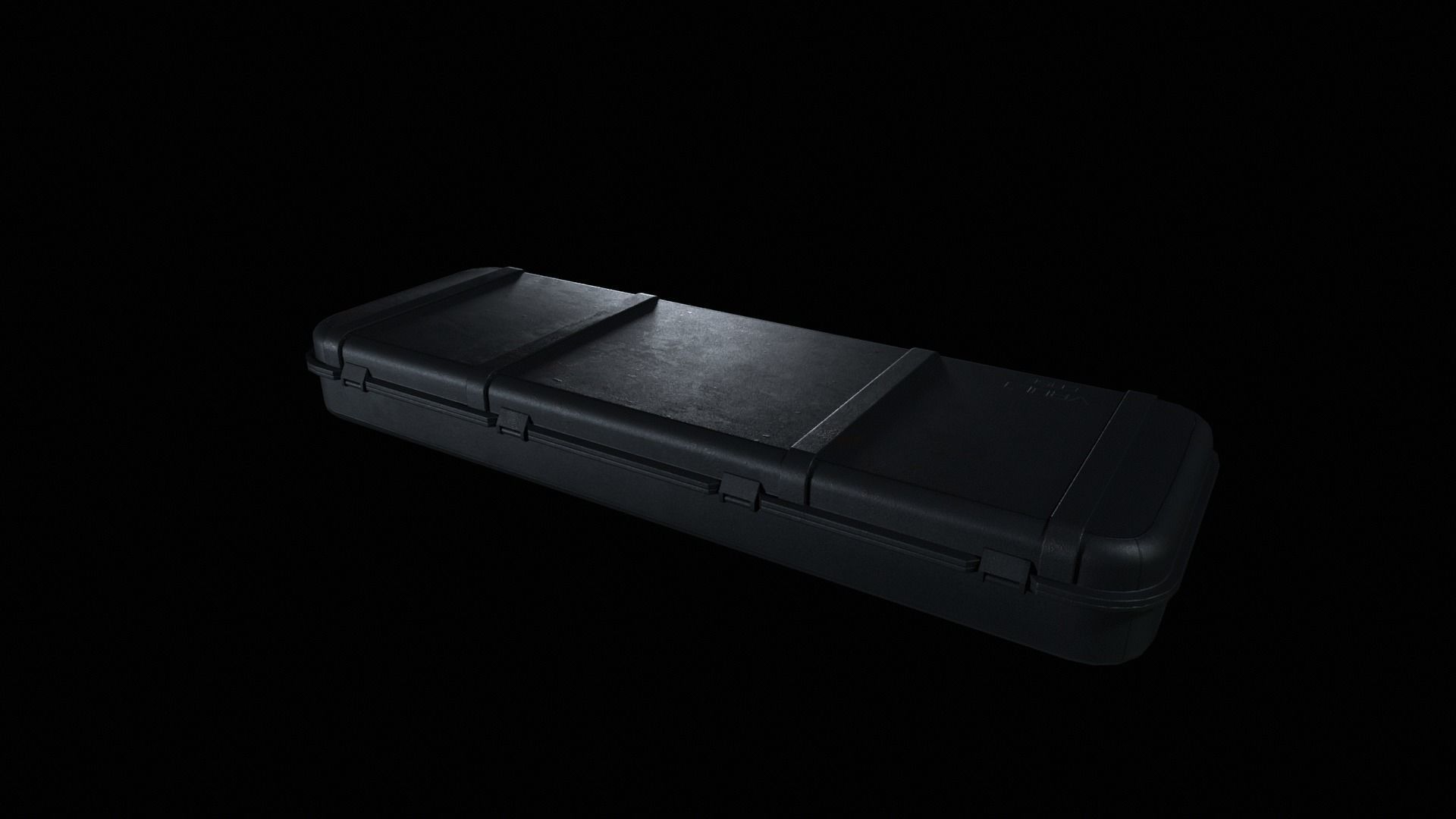 Vault Case - Game Prop Low-poly 3D model_6