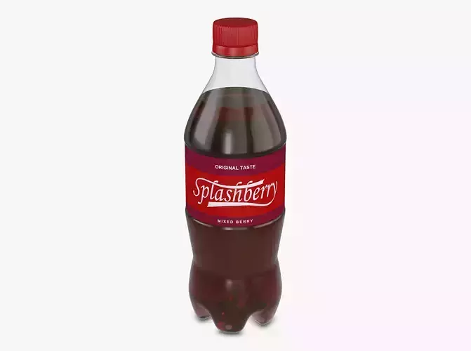 Splashberry Bottle 500ml Simple M 1 3D model