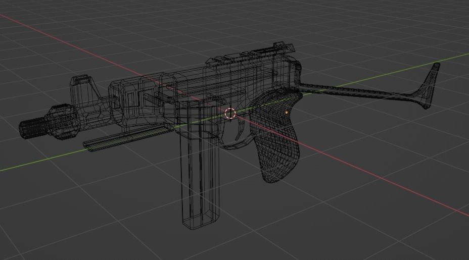 OTs-9 from Call of Duty Cold War 3D Model Low-poly 3D model_4