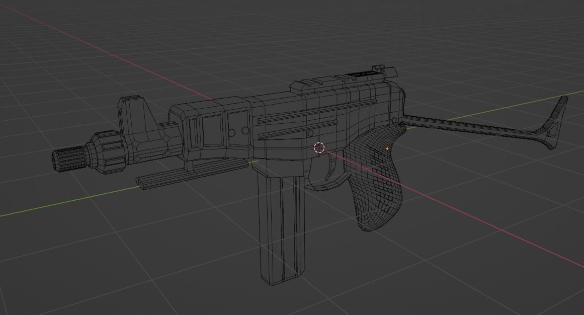 OTs-9 from Call of Duty Cold War 3D Model Low-poly 3D model_3