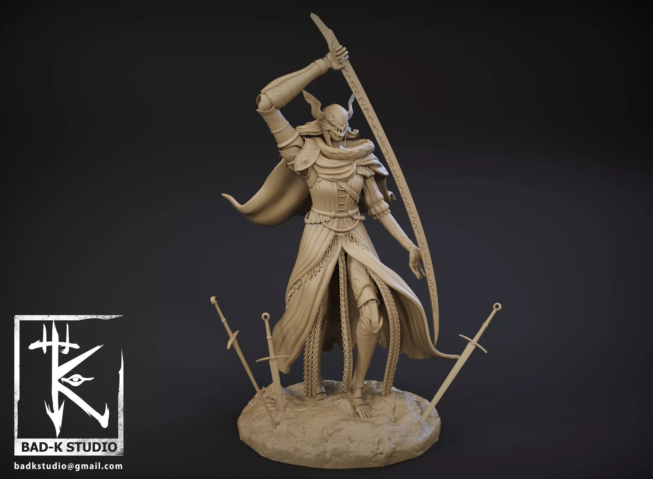 MALENIA - ELDEN RING 3D PRINTING MODEL 3D print model