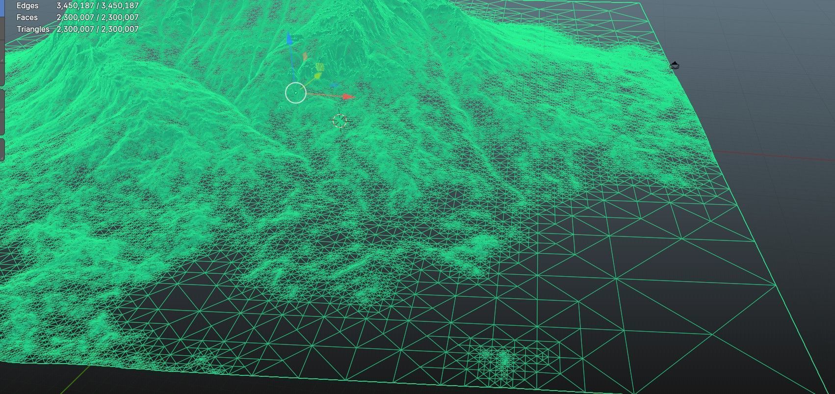 16k Jungle Mountain Free low-poly 3D model_6