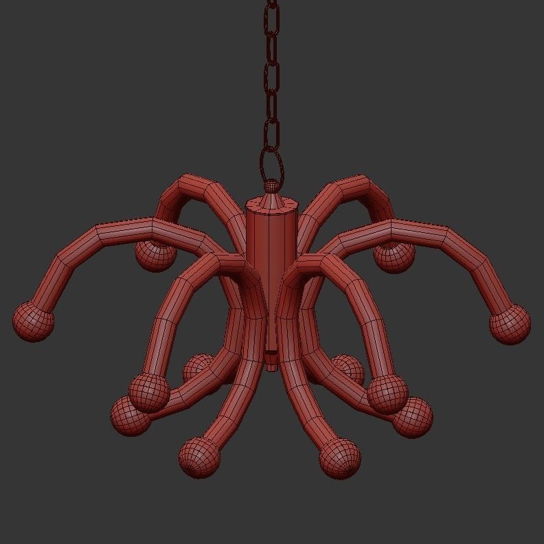 Mid-Century 3D model_2