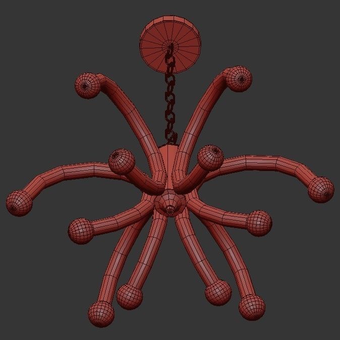 Mid-Century 3D model_1