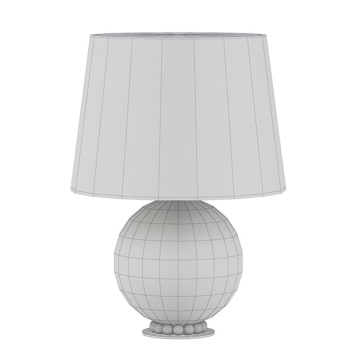 Luna table 3D model_4