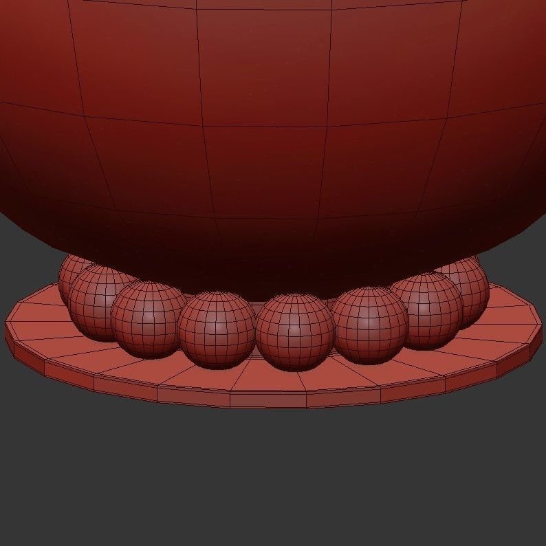 Luna table 3D model_3