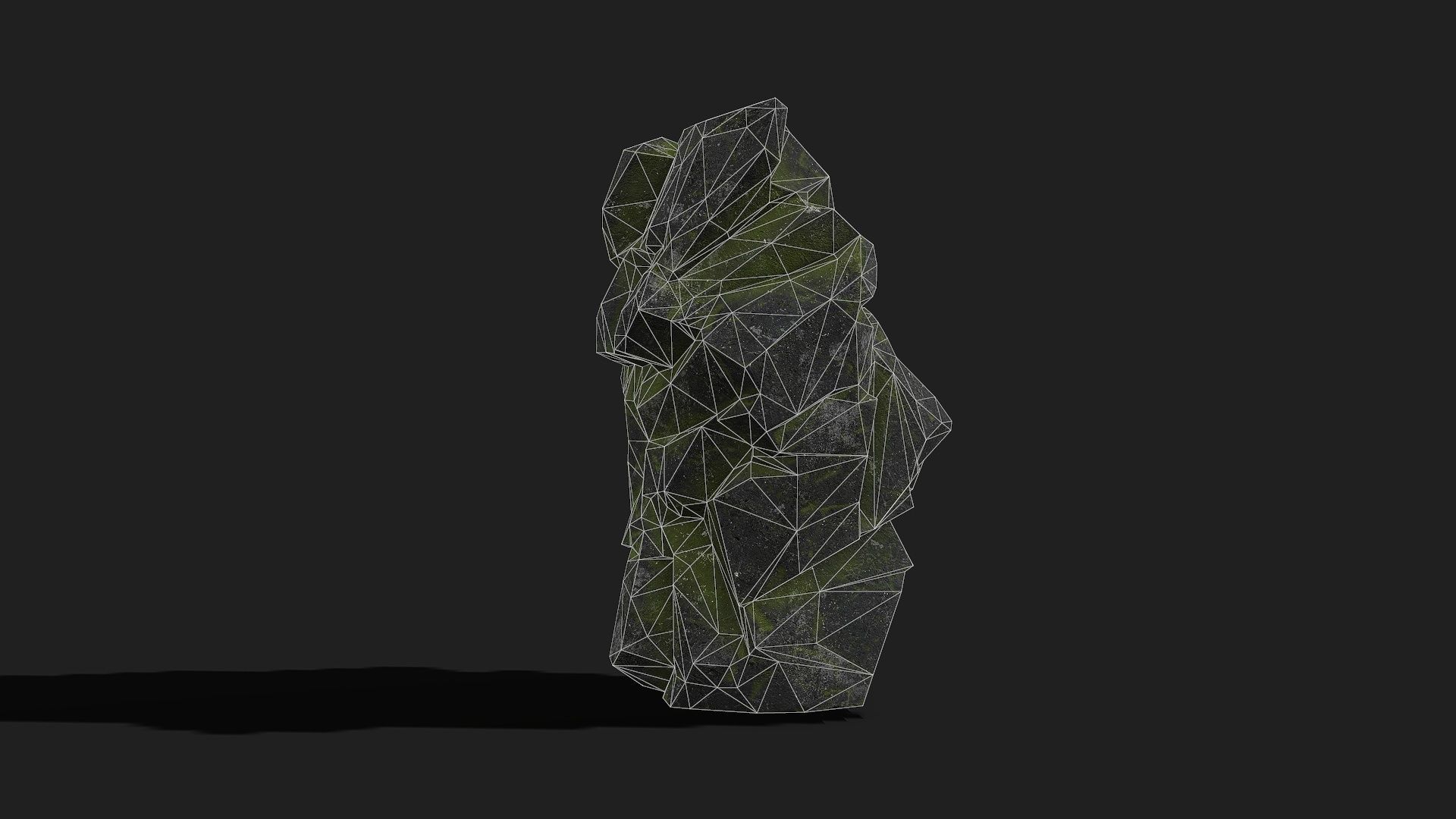 Mountain desert Rocks - PBR Pack 06 Low-poly 3D model_16