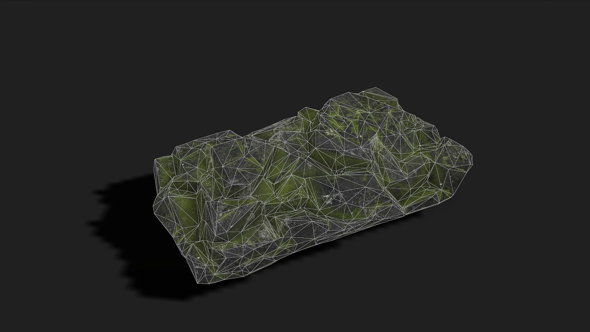 Mountain desert Rocks - PBR Pack 06 Low-poly 3D model_12