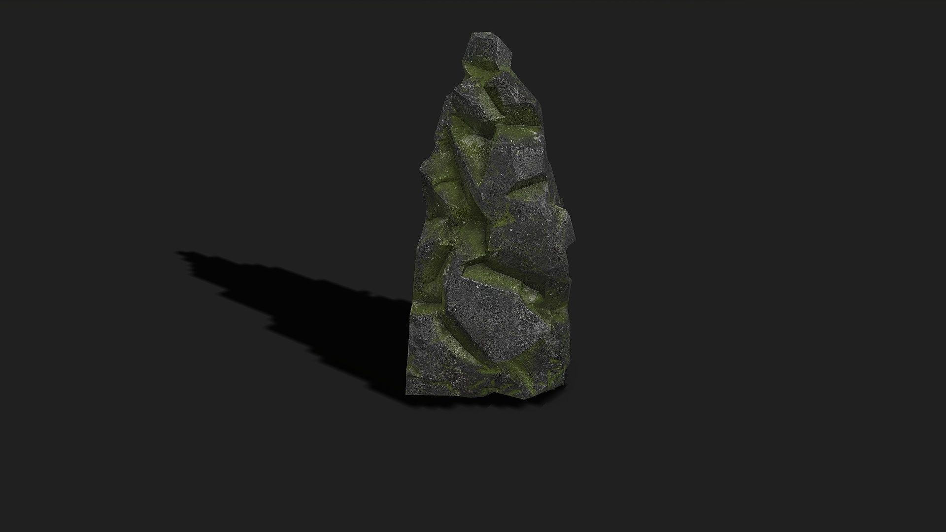 Mountain desert Rocks - PBR Pack 06 Low-poly 3D model_7