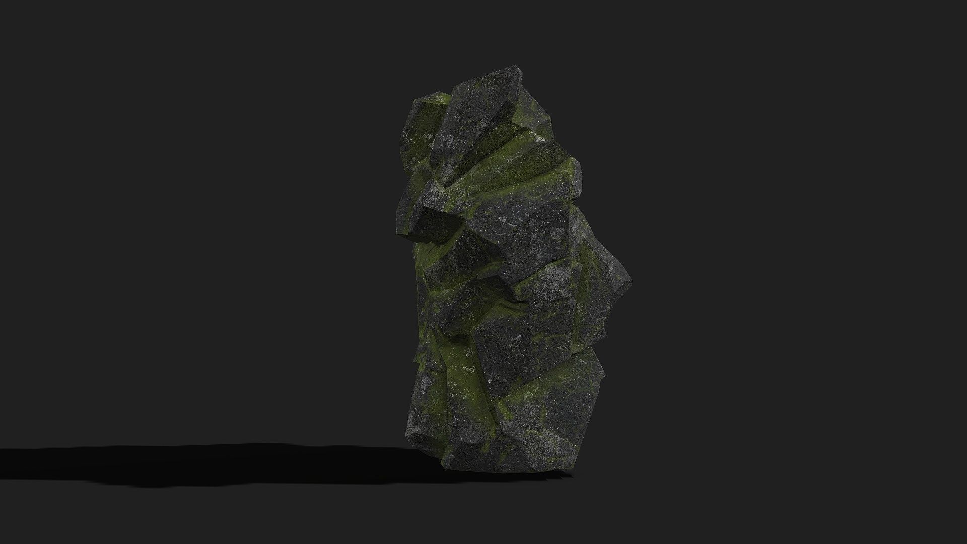 Mountain desert Rocks - PBR Pack 06 Low-poly 3D model_15