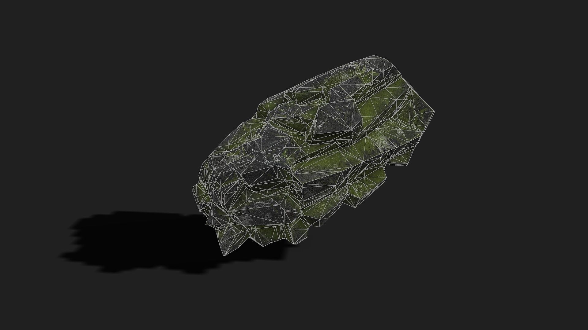 Mountain desert Rocks - PBR Pack 06 Low-poly 3D model_10