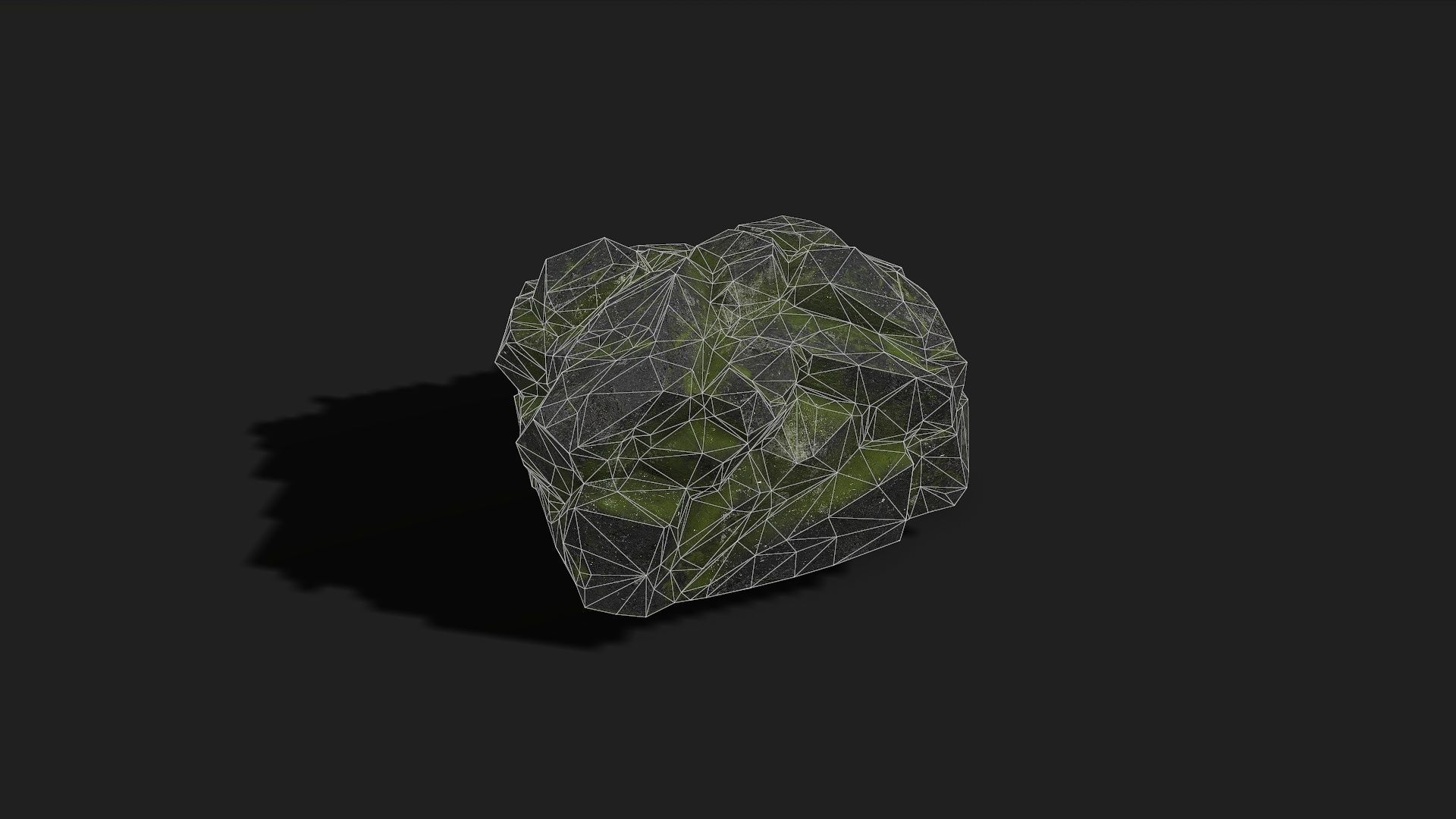 Mountain desert Rocks - PBR Pack 06 Low-poly 3D model_22