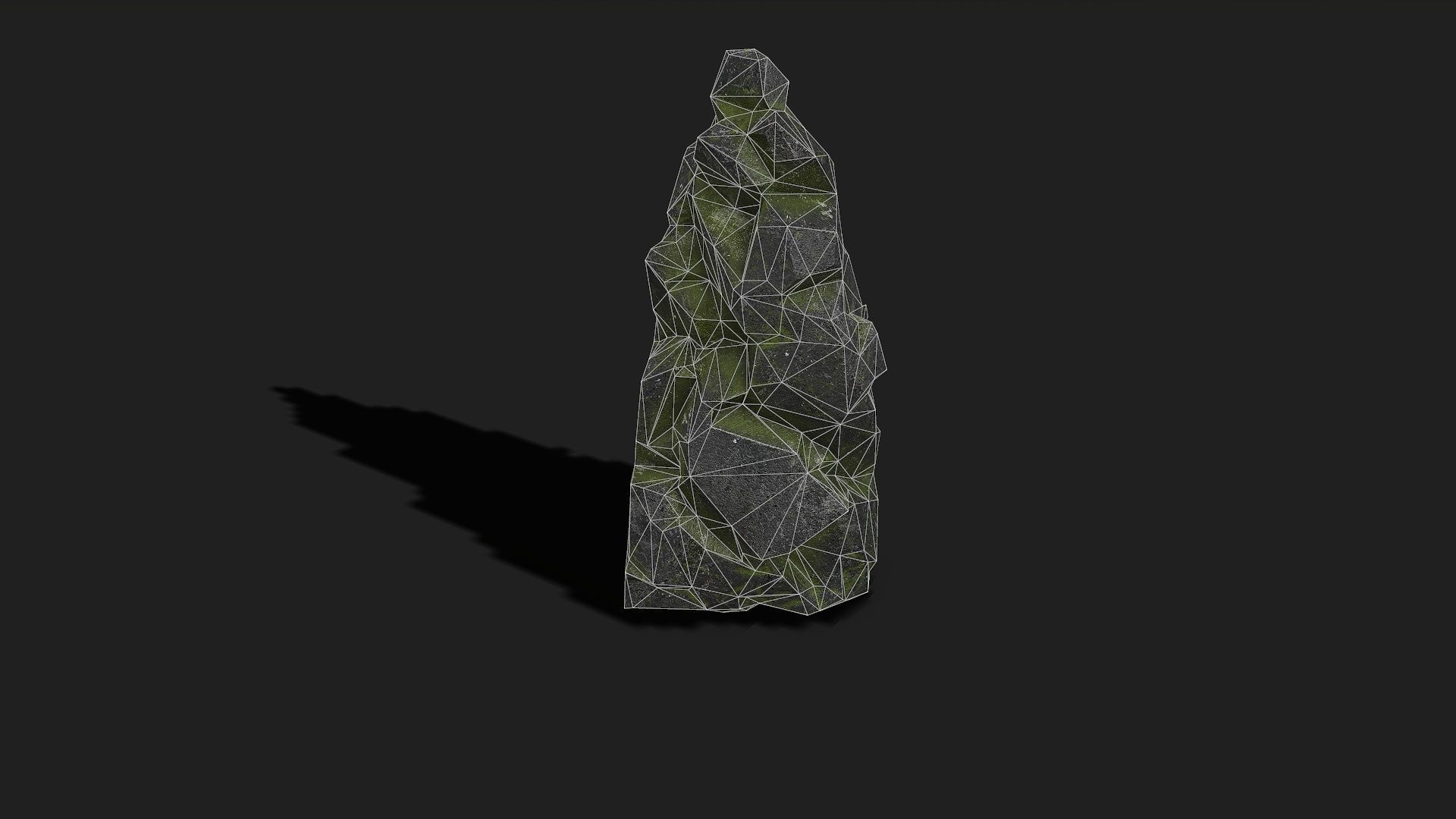 Mountain desert Rocks - PBR Pack 06 Low-poly 3D model_8