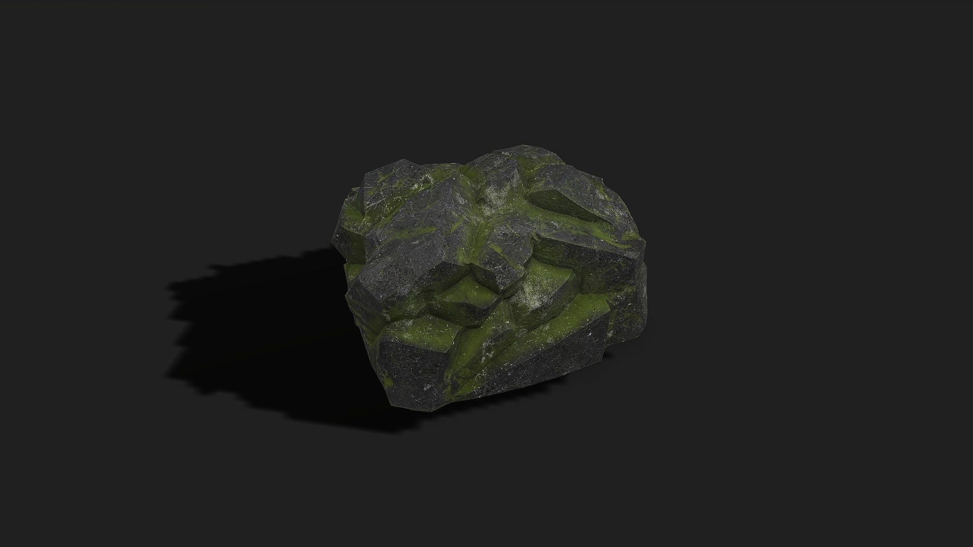 Mountain desert Rocks - PBR Pack 06 Low-poly 3D model_21