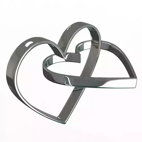 Heart Jewellery Ring 06 Chrome