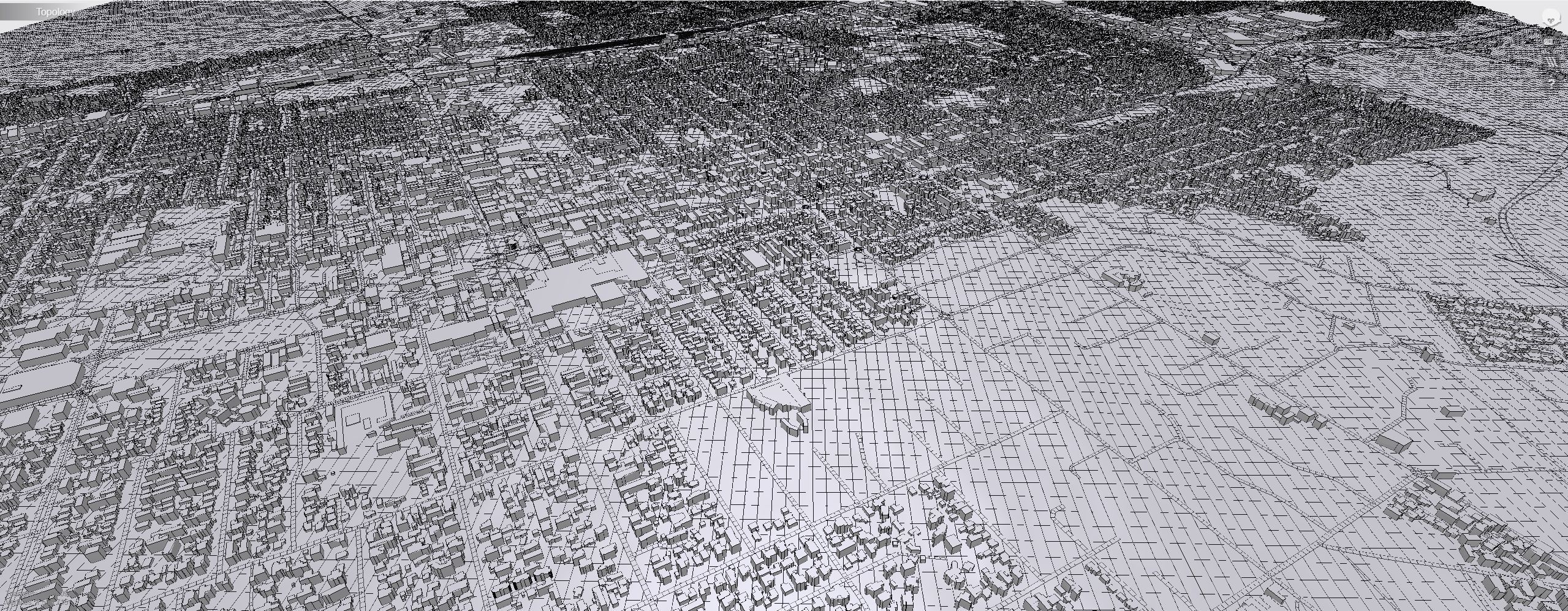 Cityscape  Palmerston North New Zeland 3D model_11