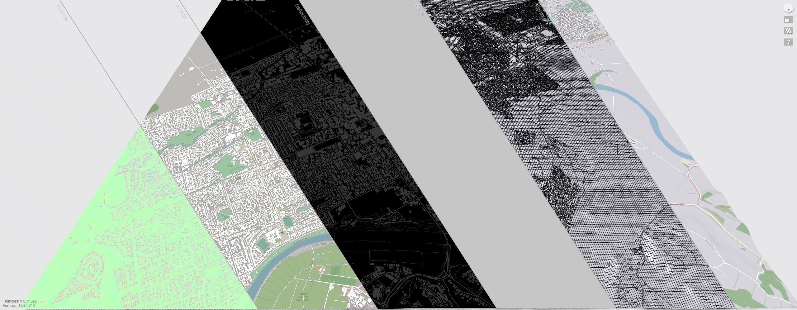 Cityscape  Palmerston North New Zeland 3D model_13