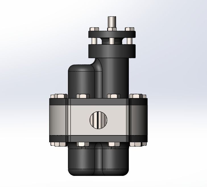 Gear Pump 3D model_1