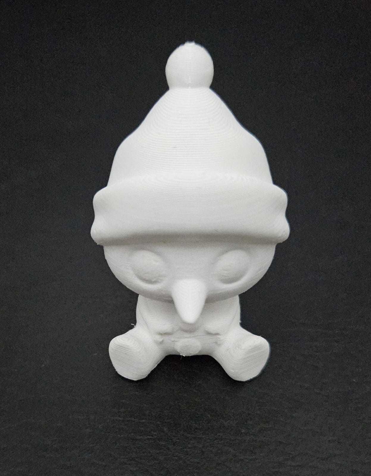 Cute Snowman 3D print model_12