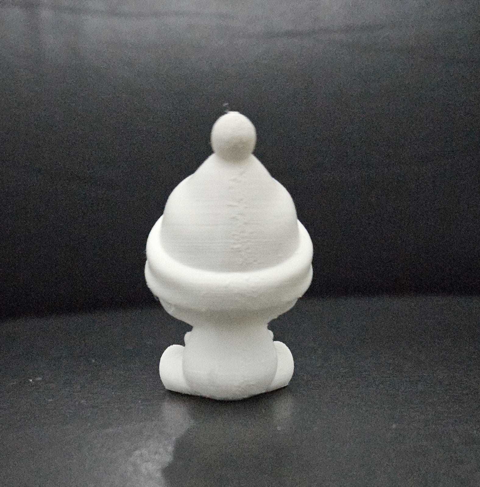 Cute Snowman 3D print model_8