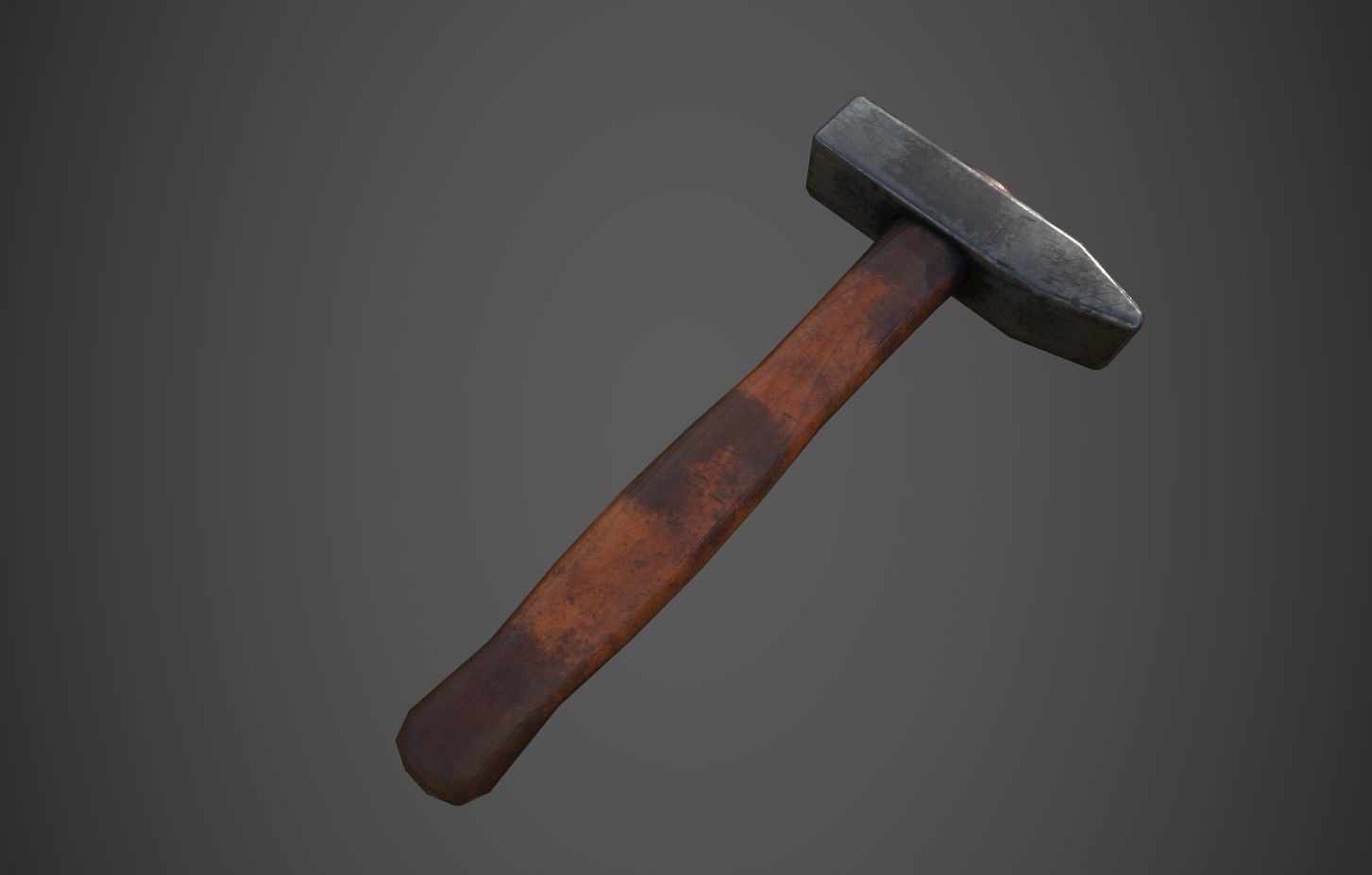 Forest Block Post assets Low-poly 3D model_13