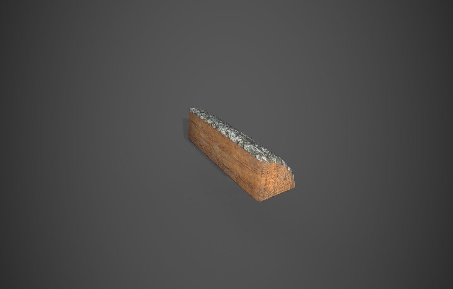 Forest Block Post assets Low-poly 3D model_12