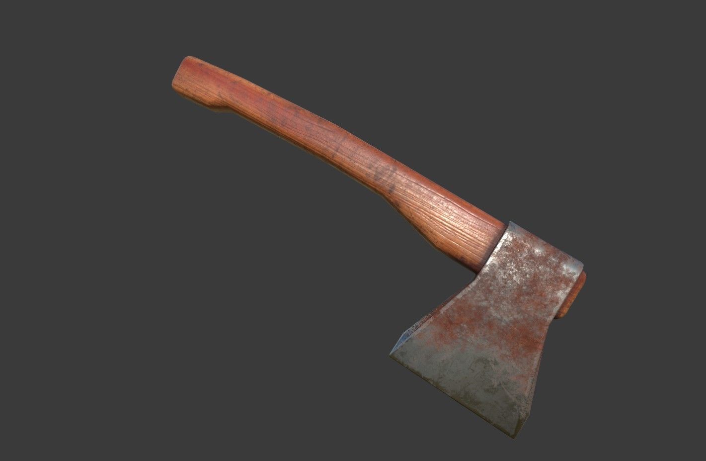 Forest Block Post assets Low-poly 3D model_5