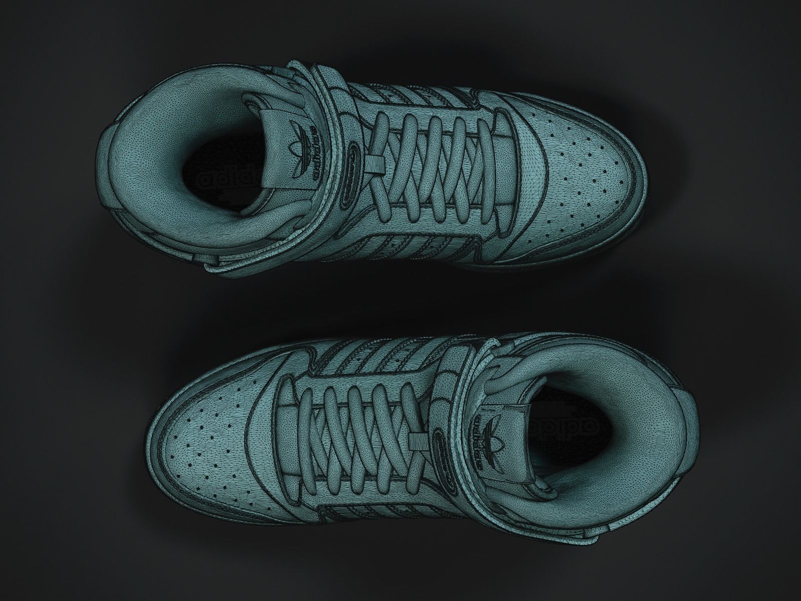 adidas Forum sneaker-3d printable 3D print model_8