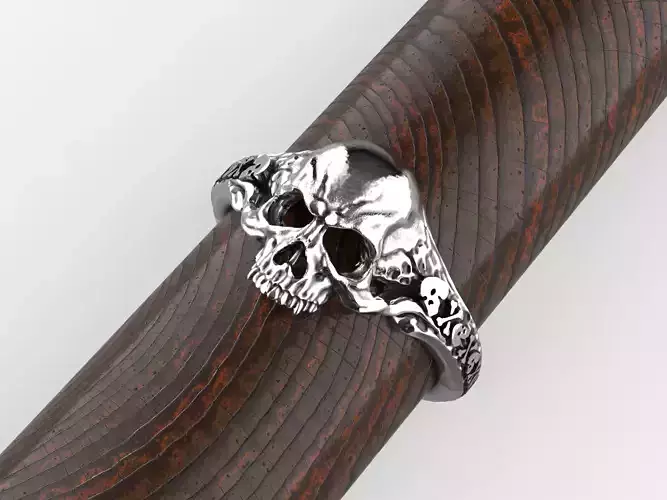 Small Skull Ring