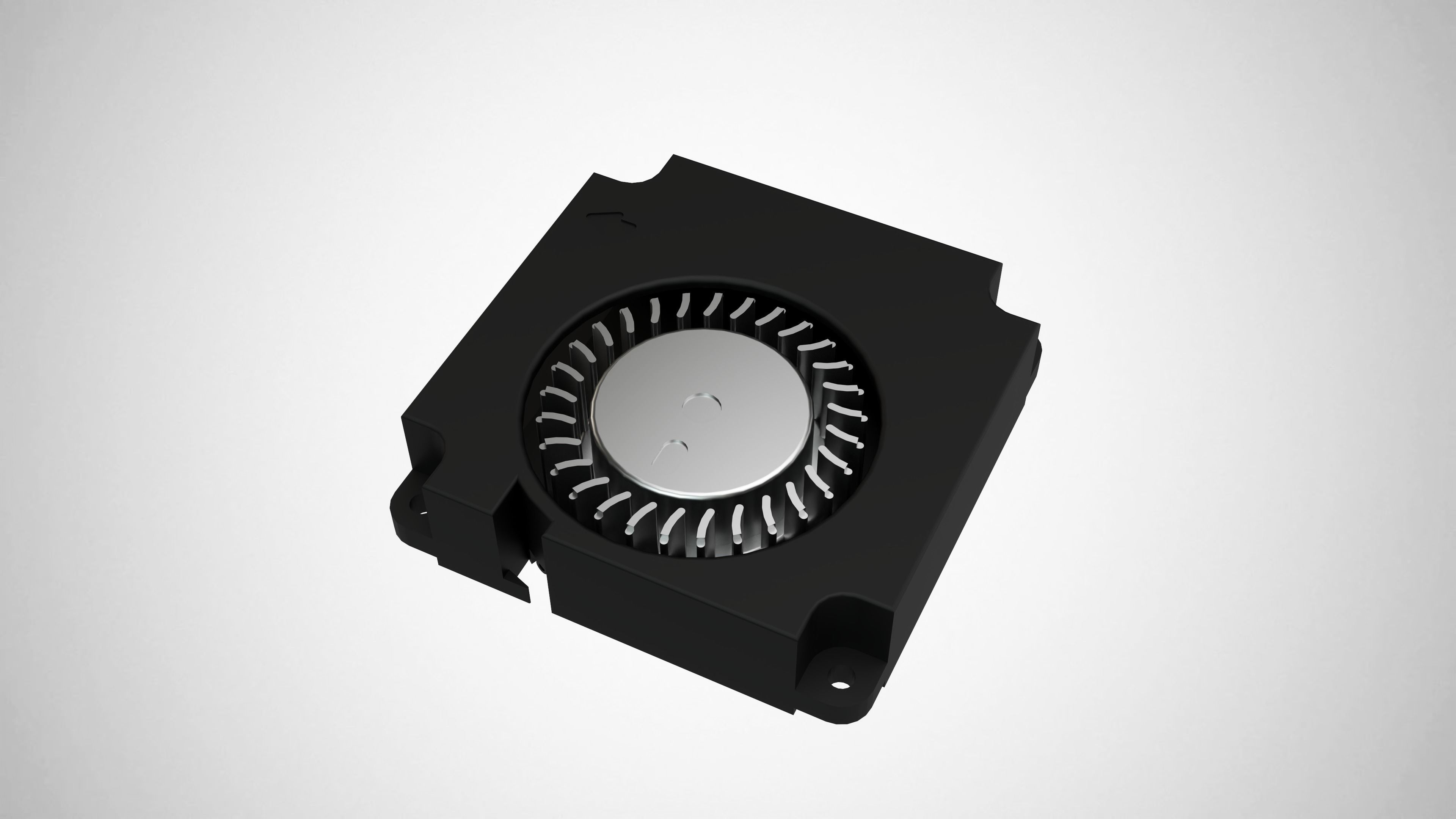  CPU Processor Cooler Fan 3D model_6