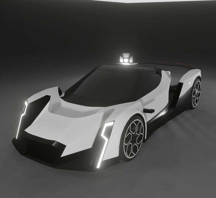 Vanda Electrics Dendrobium Low-poly 3D model_3