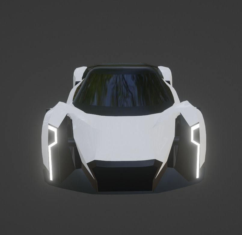 Vanda Electrics Dendrobium Low-poly 3D model_16