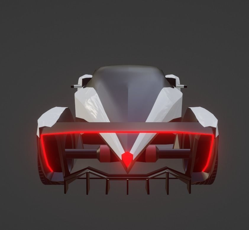 Vanda Electrics Dendrobium Low-poly 3D model_17