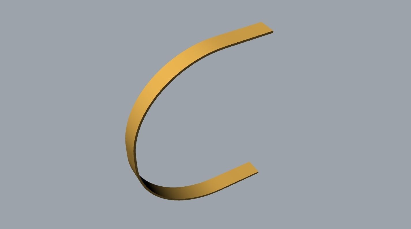 Lock Bracelet 3D print model_16