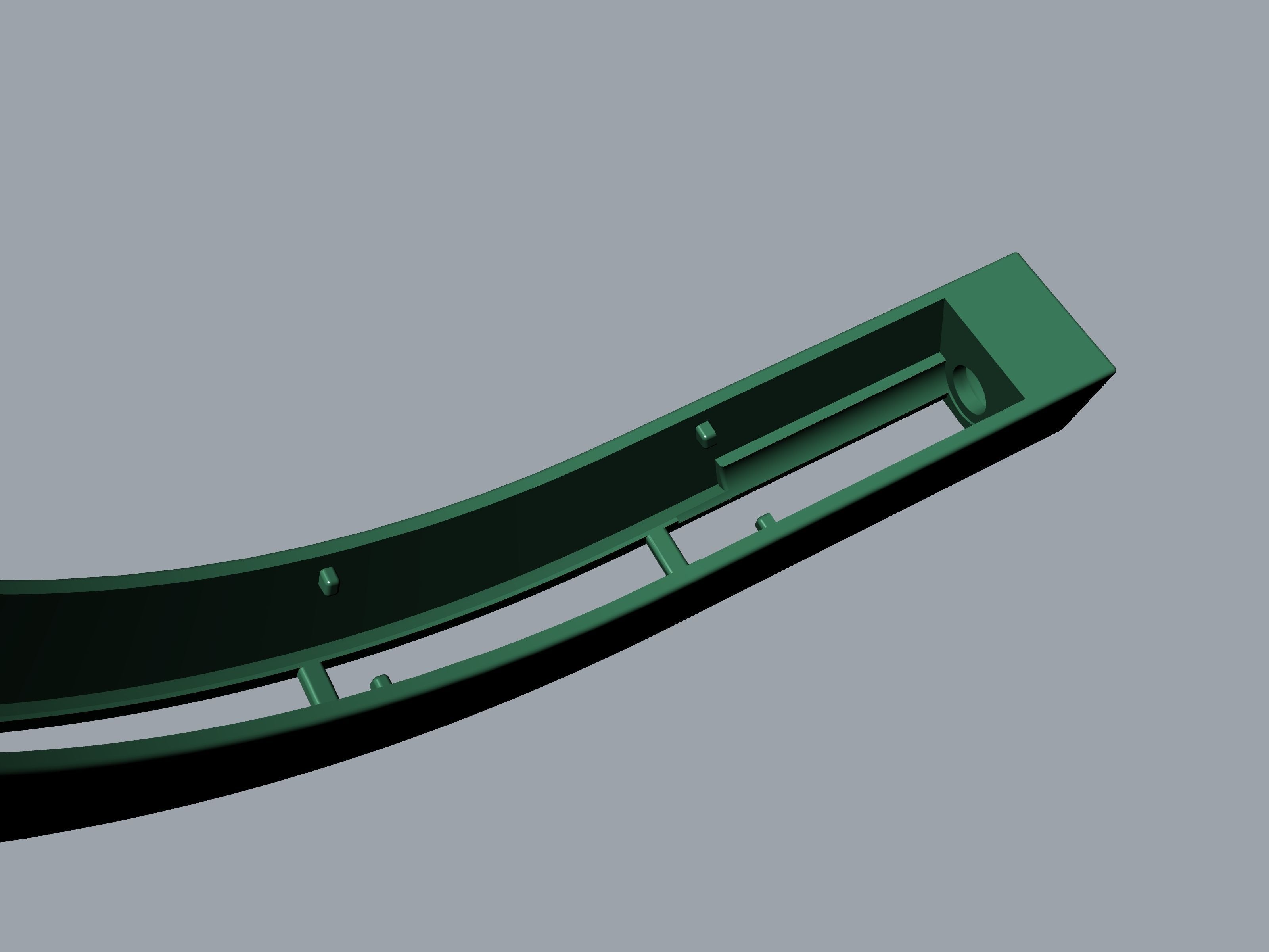 Lock Bracelet 3D print model_25