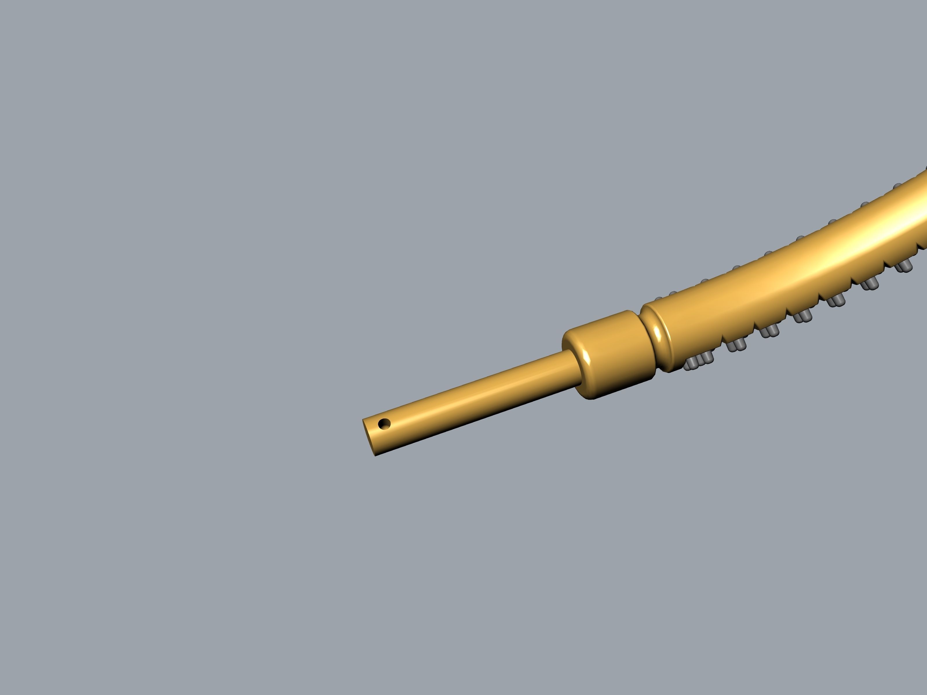 Lock Bracelet 3D print model_38