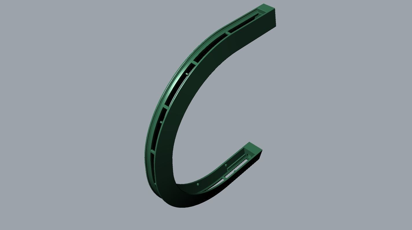 Lock Bracelet 3D print model_15