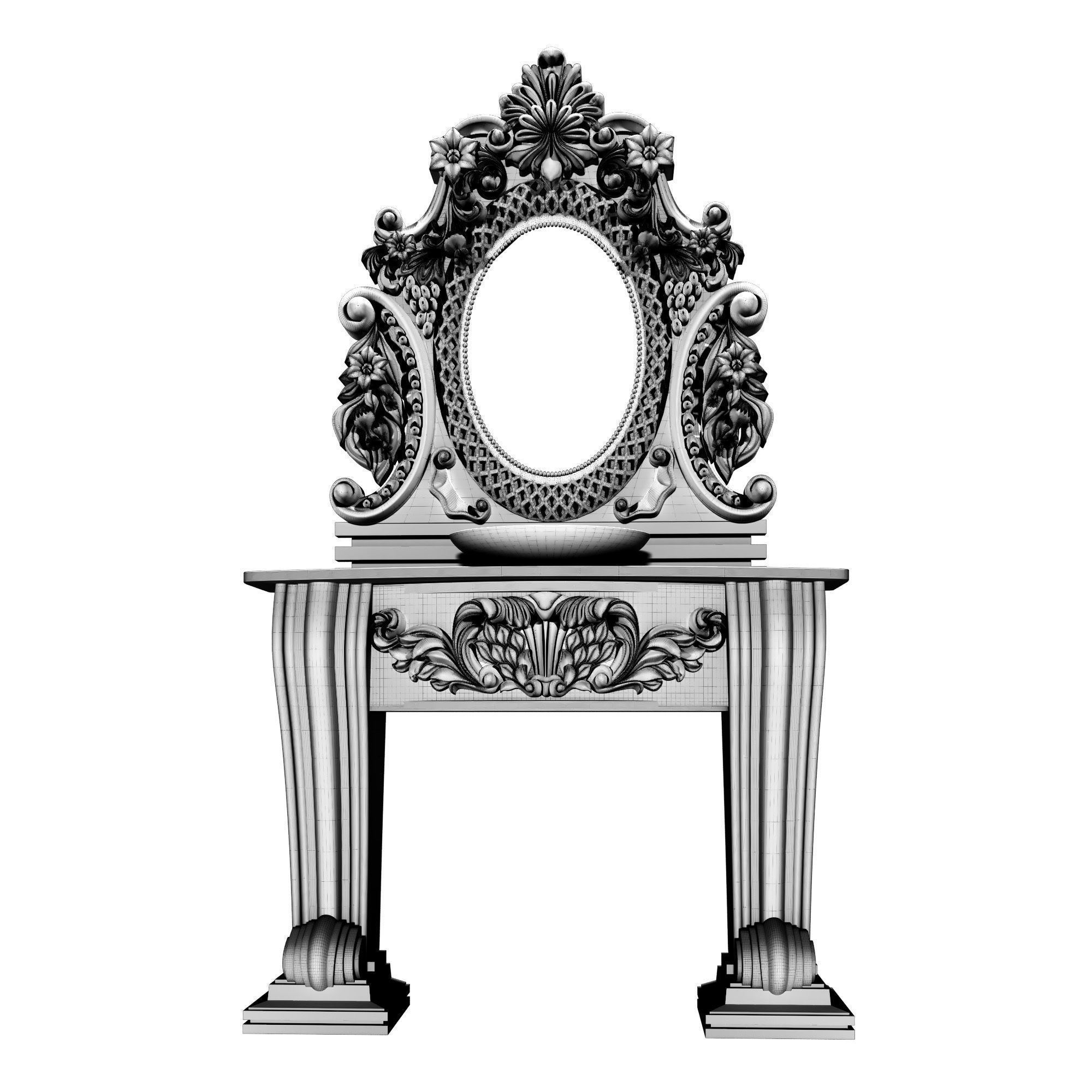 Decorative Ornamental 48 3D model_1