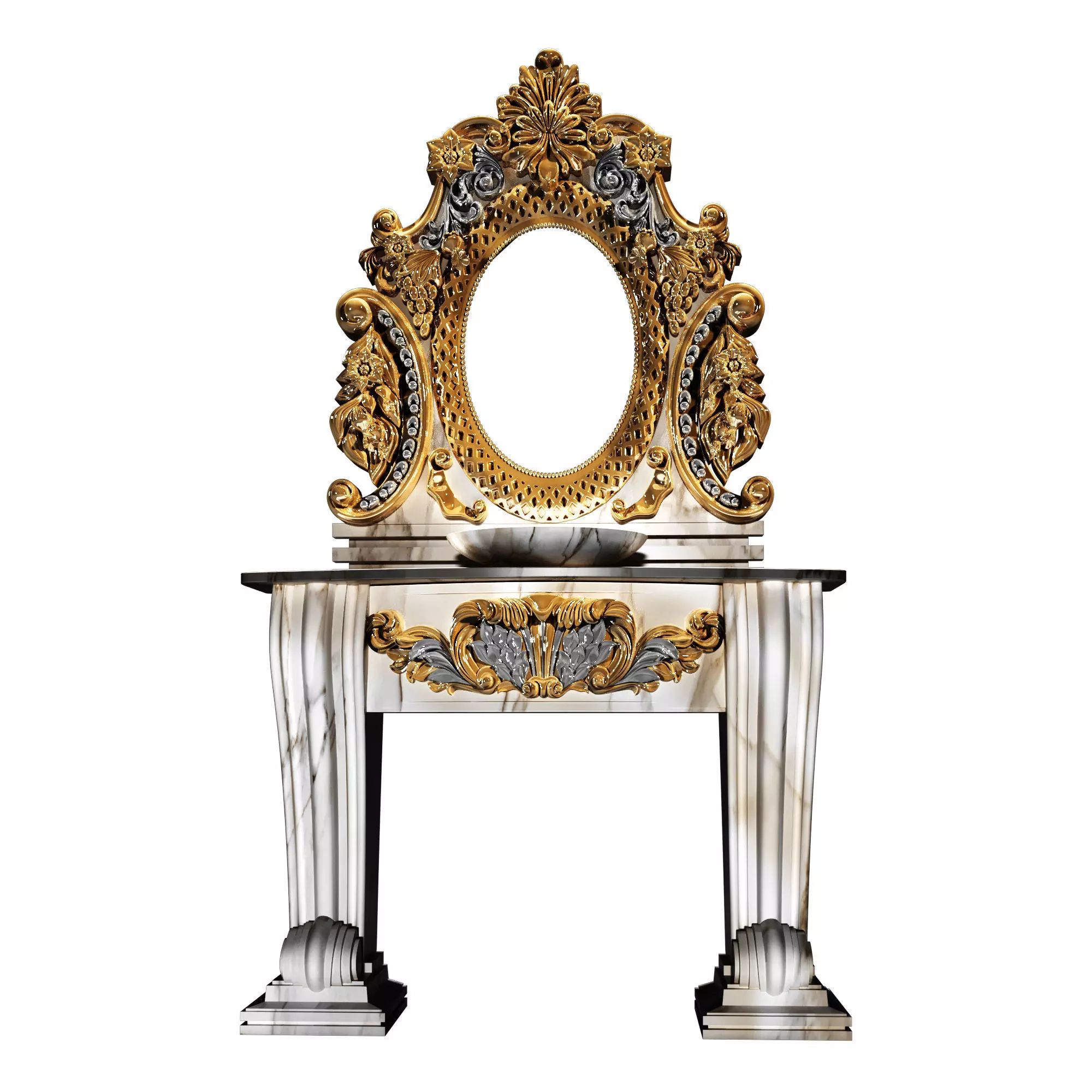 Decorative Ornamental 48 3D model_0