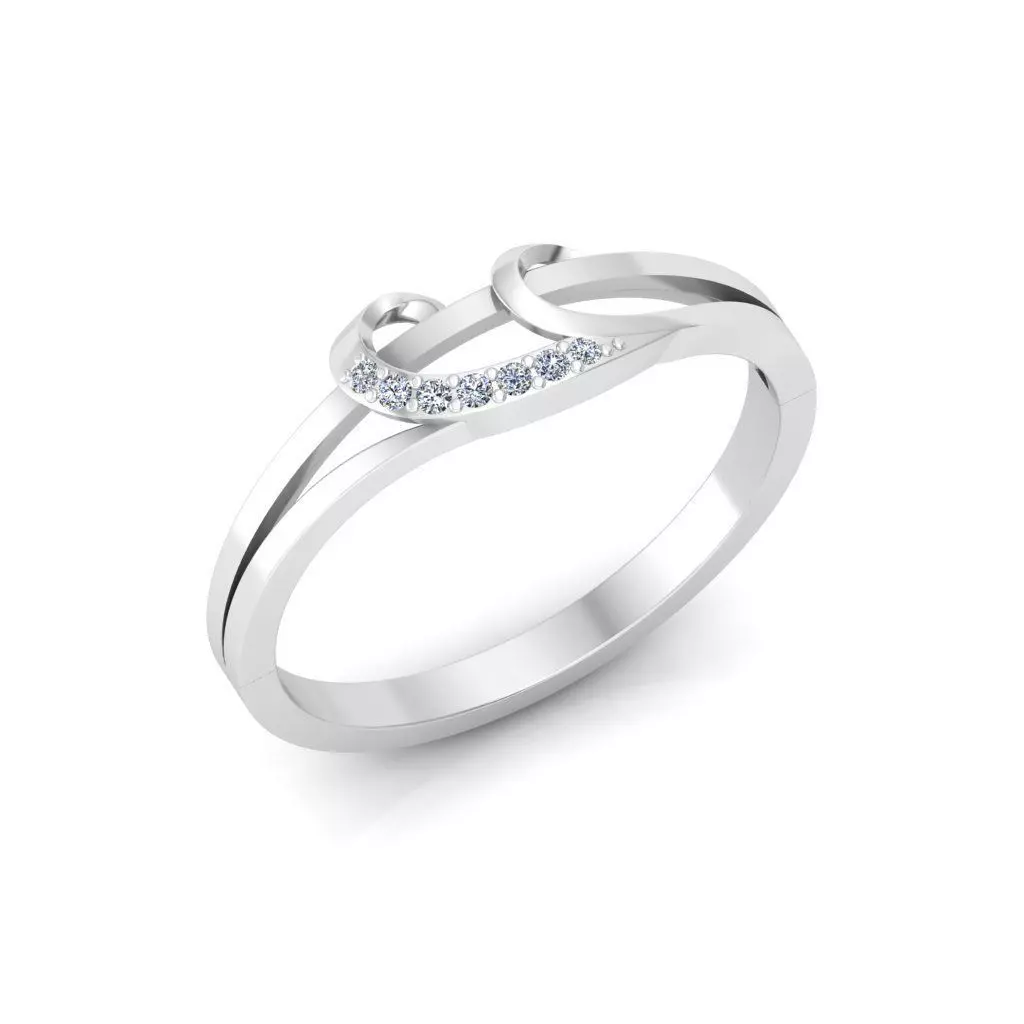 Shiny Solitaire 3D model_0