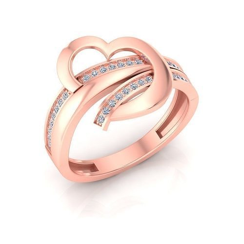 Rose Gold Fishy 3D model