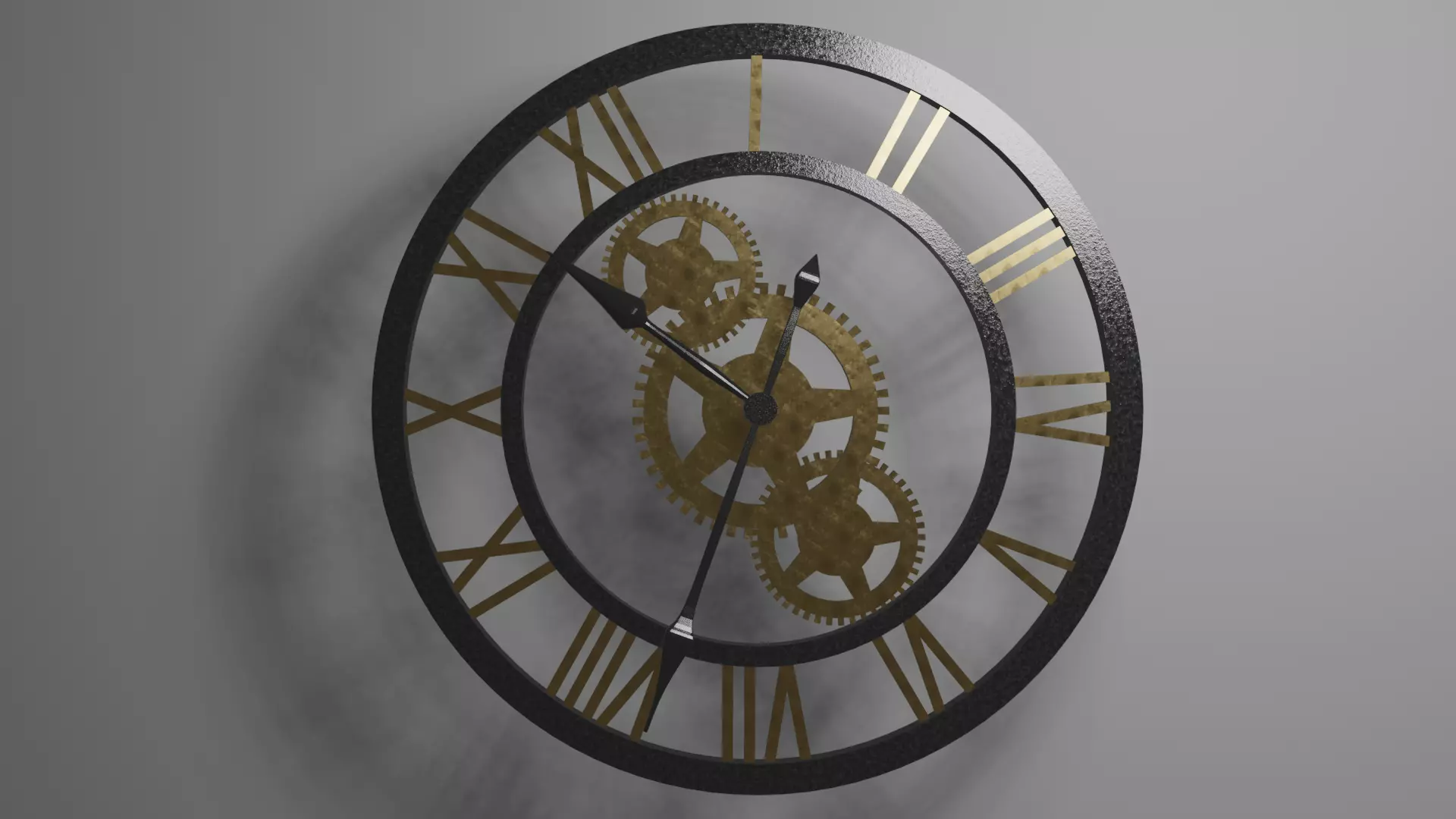 tower clock 3D model_0