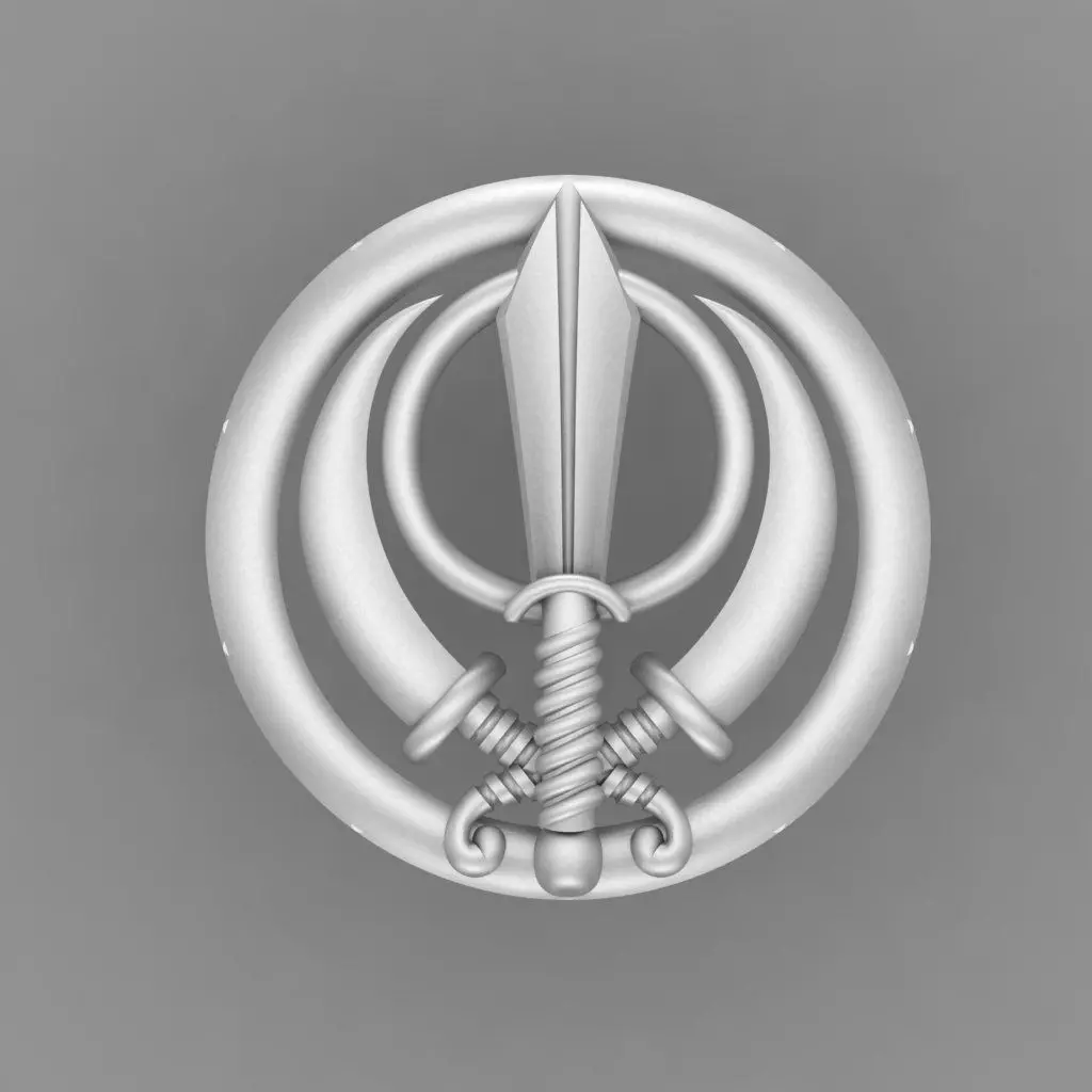 SWORD PENDANT 3D print model_0