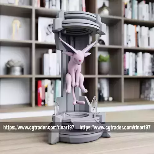 Espeon in the lab from pokemon