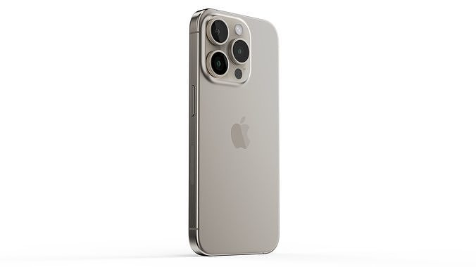 iPhone 15 Pro 3D model