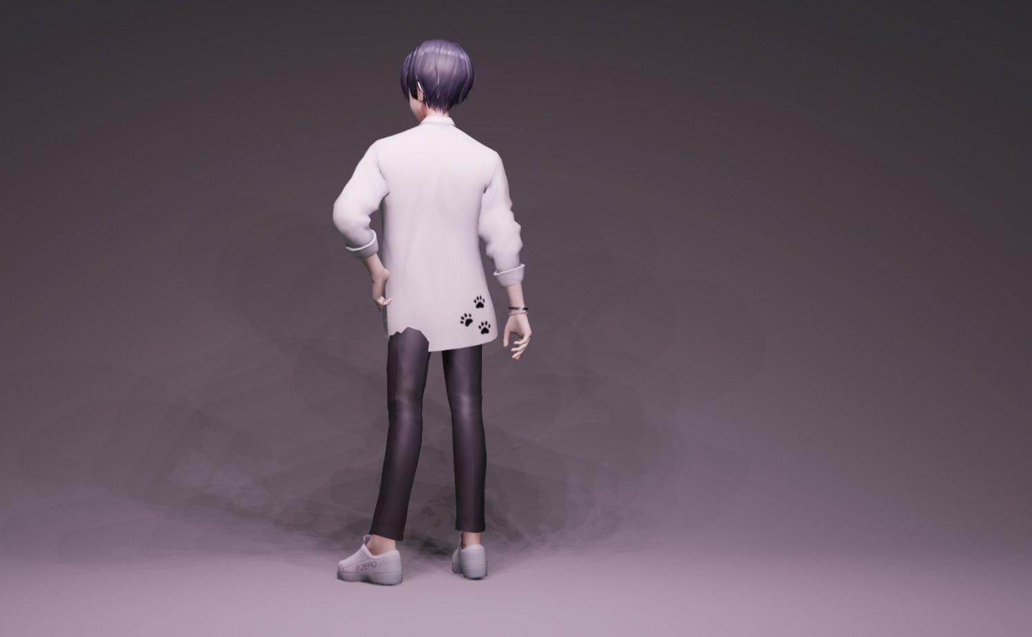 Anime Character - Unique 26 3D model_5