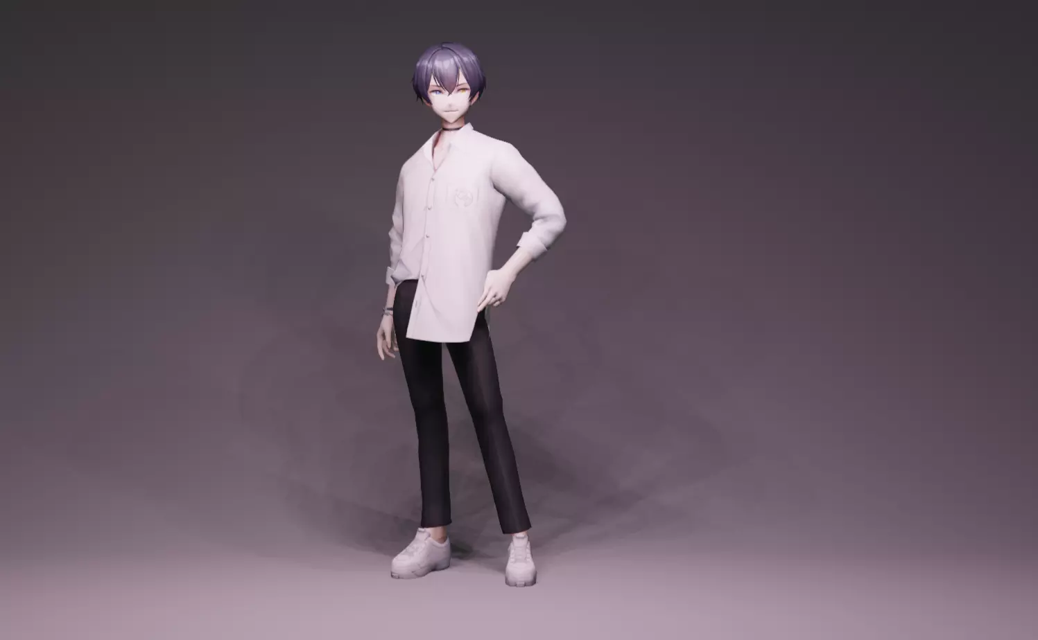 Anime Character - Unique 26 3D model_0