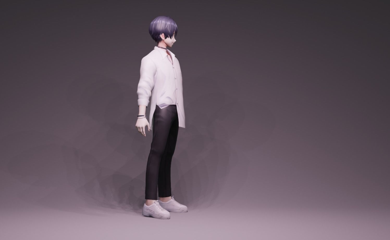 Anime Character - Unique 26 3D model_2